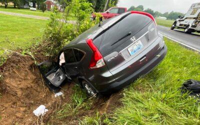 Single-Vehicle Crash Injures Driver in Graves County